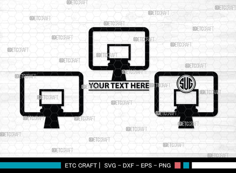 Basketball Set Monogram, Basketball Set Silhouette, Basketball Set SVG, Basketball Net Svg, Basketball Court Svg, Basketball trophy Svg, basketball jersey Svg, SB00432 SVG ETC Craft 