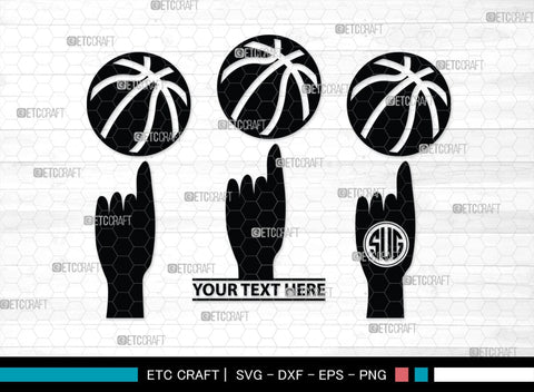 Basketball Set Monogram, Basketball Set Silhouette, Basketball Set SVG, Basketball Net Svg, Basketball Court Svg, Basketball trophy Svg, basketball jersey Svg, SB00432 SVG ETC Craft 