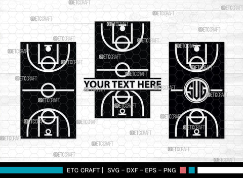 Basketball Set Monogram, Basketball Set Silhouette, Basketball Set SVG, Basketball Net Svg, Basketball Court Svg, Basketball trophy Svg, basketball jersey Svg, SB00432 SVG ETC Craft 