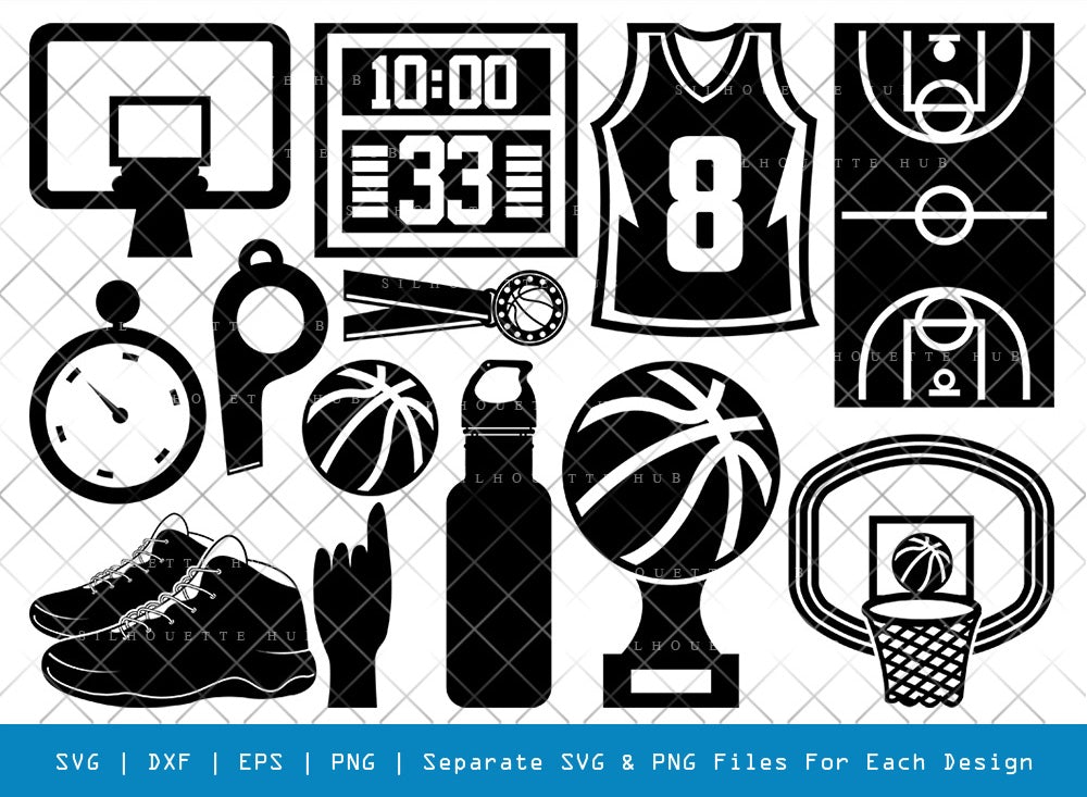 Basketball Shirt SVG Cut File, Instant Download