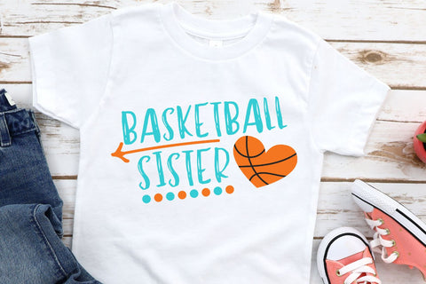 Basketball Sister SVG Morgan Day Designs 