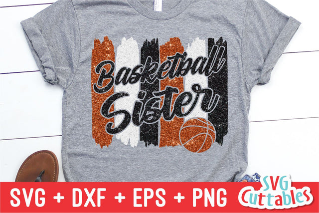 Basketball Sister SVG Svg Cuttables 