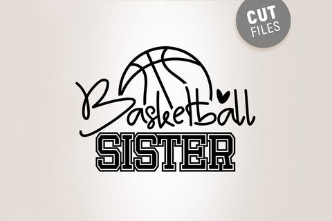 Basketball Sister SVG SVG VectorSVGdesign 