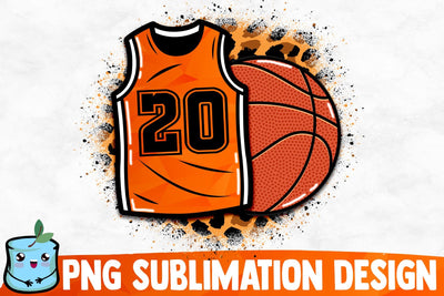 Basketball Sublimation Design Sublimation MintyMarshmallows 