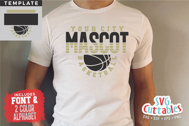 Basketball SVG - Basketball Cut File - Template 0061 - svg - eps - dxf - Silhouette - Cricut Cut File - svg Files - Digital File SVG Svg Cuttables 