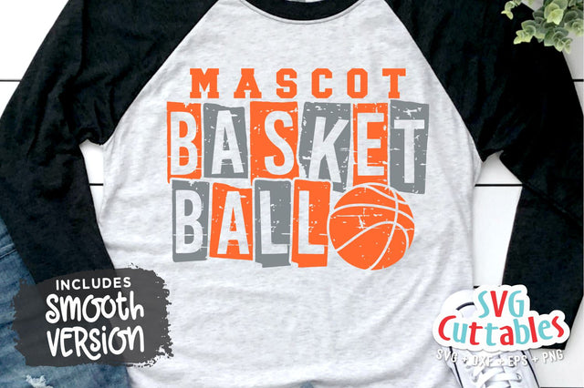 Basketball SVG - Basketball Cut File - Template 0063 - svg - eps - dxf - Silhouette - Cricut Cut File - svg Files - Digital File SVG Svg Cuttables 