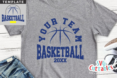 Basketball SVG - Basketball Cut File - Template 0064 - svg - eps - dxf - Silhouette - Cricut Cut File - svg Files - Digital File SVG Svg Cuttables 