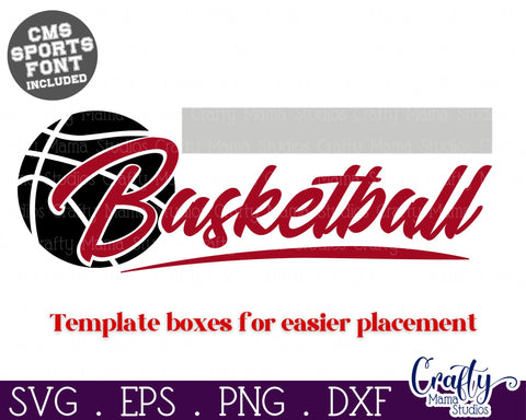 Basketball Svg | Basketball Shirt Svg Template 12 SVG Crafty Mama Studios 