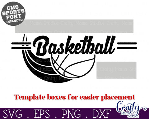 Basketball Svg | Basketball Shirt Svg Template 16 SVG Crafty Mama Studios 