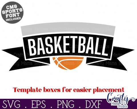Basketball Svg | Basketball Shirt Svg Template 18 SVG Crafty Mama Studios 