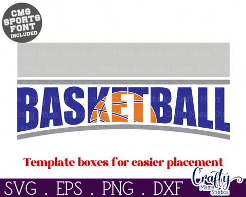 Basketball Svg | Basketball Shirt Svg Template 6 SVG Crafty Mama Studios 