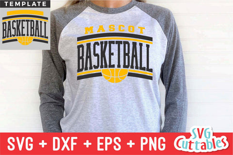 Basketball SVG | Basketball Template 0051 | Basketball Shirt SVG Svg Cuttables 