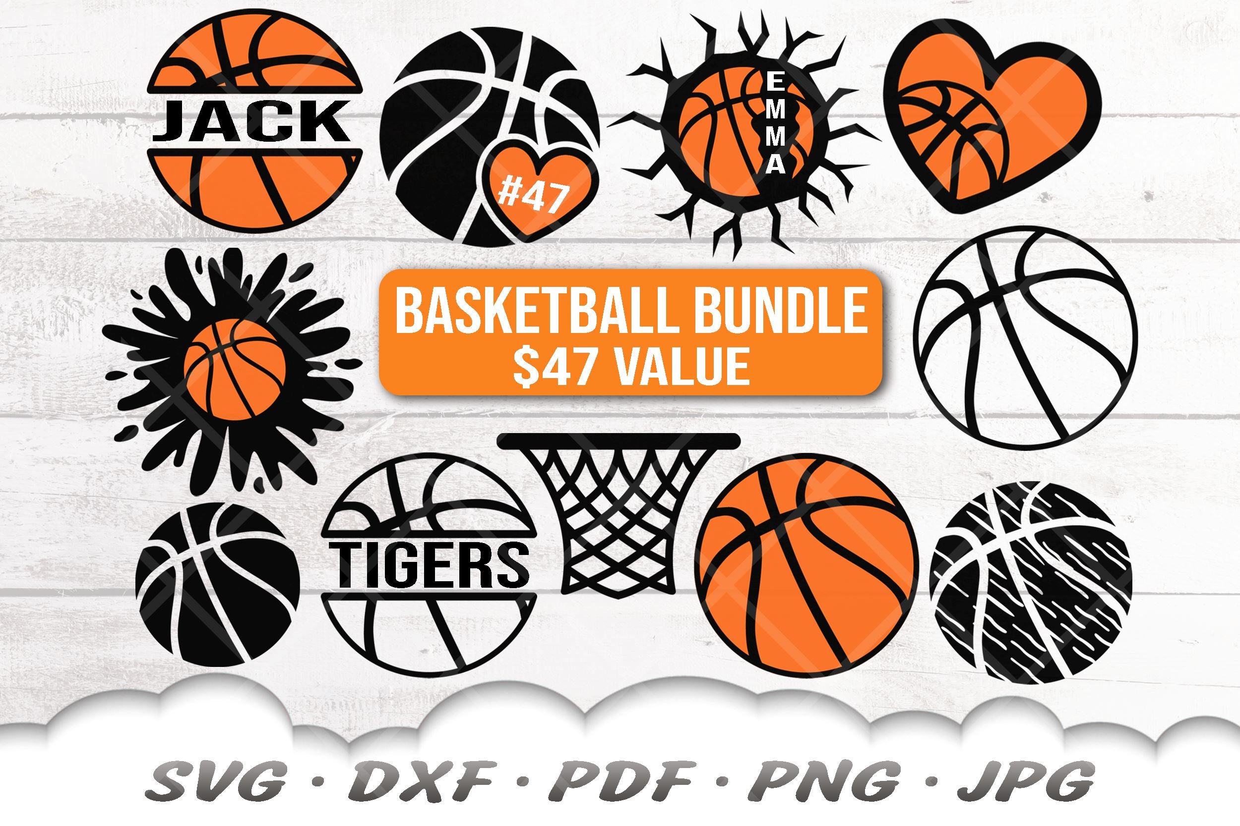 Basketball SVG Bundle, Basketball SVG