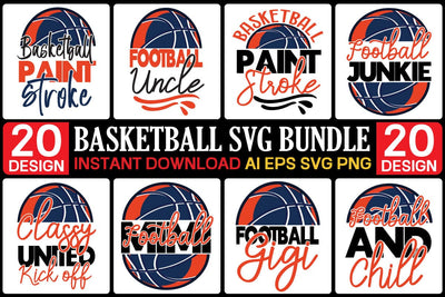 Basketball SVG Bundle SVG designmaster24 