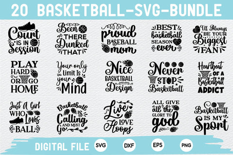 Basketball SVG Bundle SVG md faruk hossain 