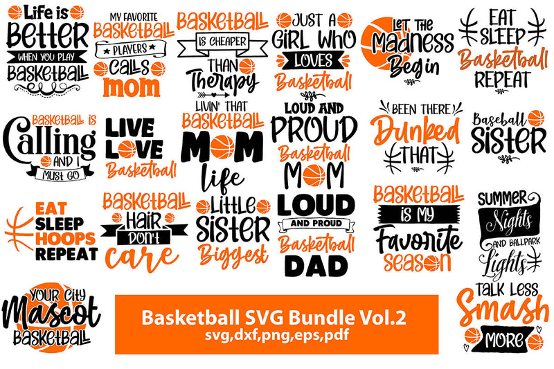 Basketball SVG Bundle Vol-2 SVG shah alam 