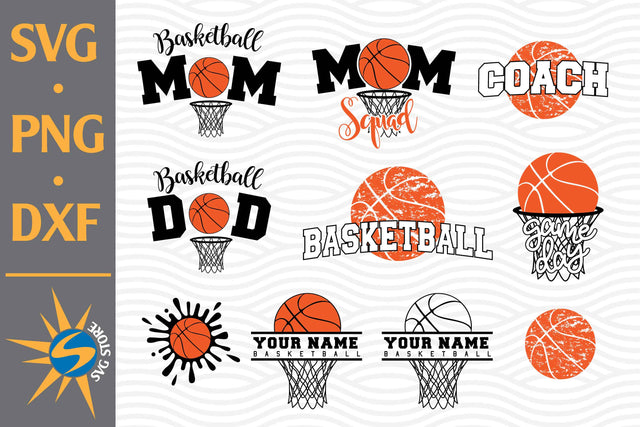Basketball SVG, PNG, DXF Digital Files Include SVG SVGStoreShop 