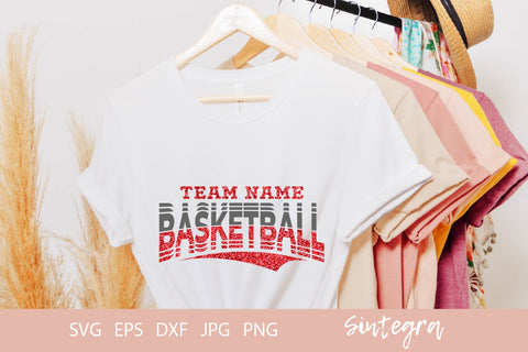 Basketball SVG Shirt Template Design 001 Free For Commercial Use SVG Sintegra 