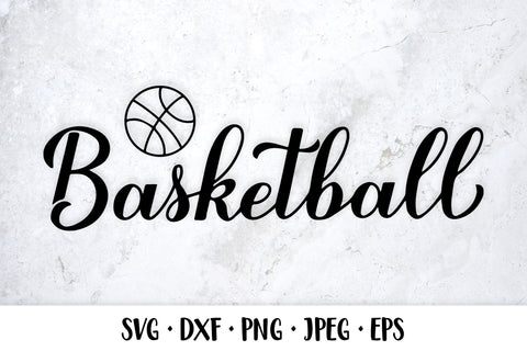 Basketball SVG. Sports typography design. Activity game SVG LaBelezoka 