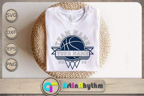 Basketball Team Svg, Basketball Svg, Basketball Shirt Design, Sports Svg SVG Artinrhythm shop 