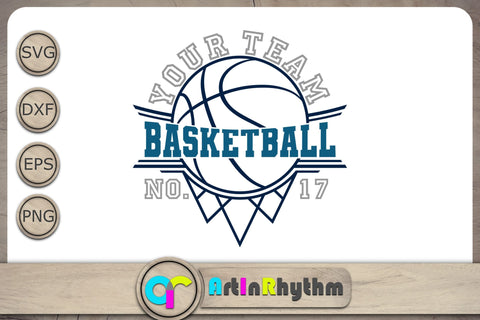 Basketball Team Template Svg, Basketball Team Svg, Basketball Svg, Sports Svg SVG Artinrhythm shop 