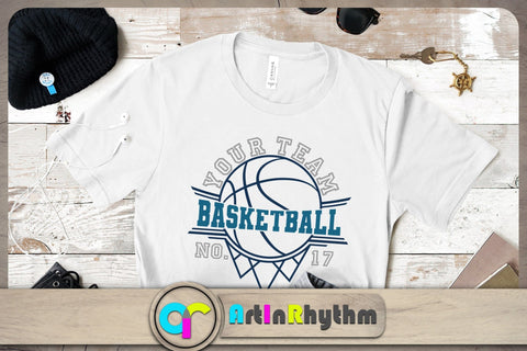 Basketball Team Template Svg, Basketball Team Svg, Basketball Svg, Sports Svg SVG Artinrhythm shop 