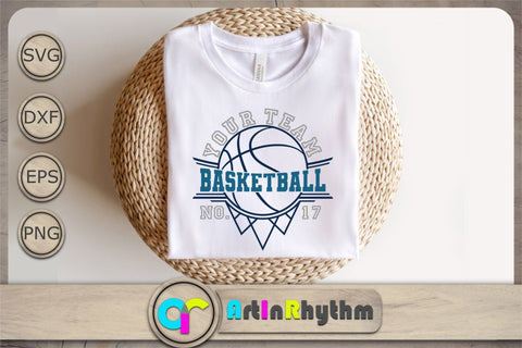 Basketball Team Template Svg, Basketball Team Svg, Basketball Svg, Sports Svg SVG Artinrhythm shop 