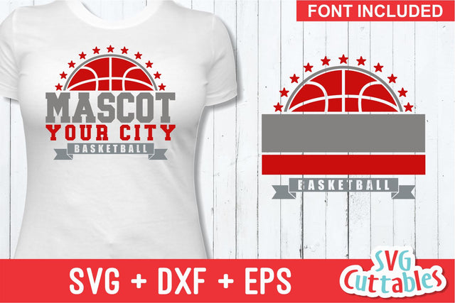 Basketball Template 0015 SVG Svg Cuttables 