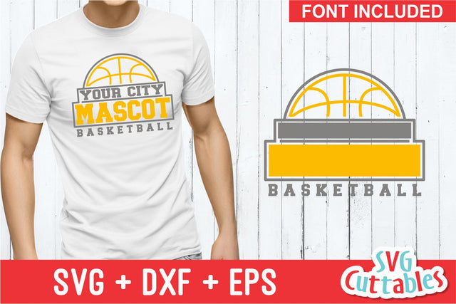 Basketball Template 0017 SVG Svg Cuttables 