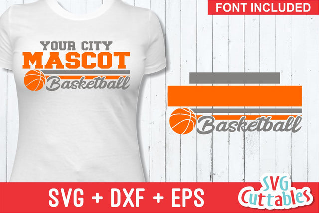Basketball Template 0027 SVG Svg Cuttables 
