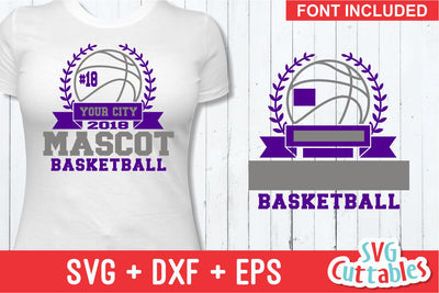 Basketball Template 0033 SVG Svg Cuttables 