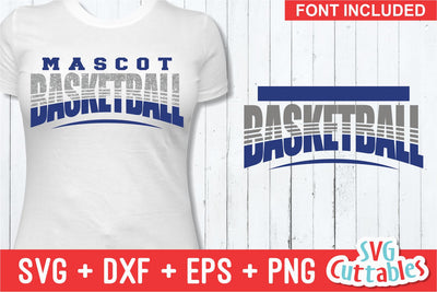 Basketball Template 0038 SVG Svg Cuttables 