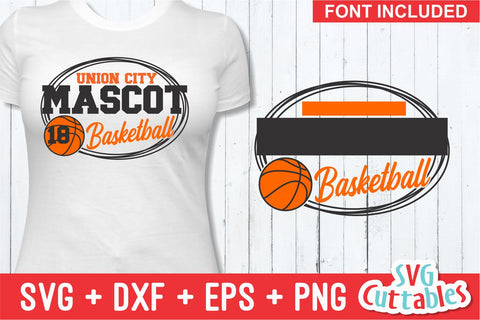 Basketball Template 0039 SVG Svg Cuttables 