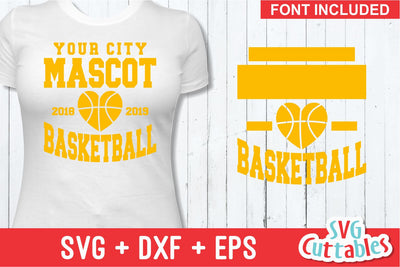 Basketball Template 004 SVG Svg Cuttables 