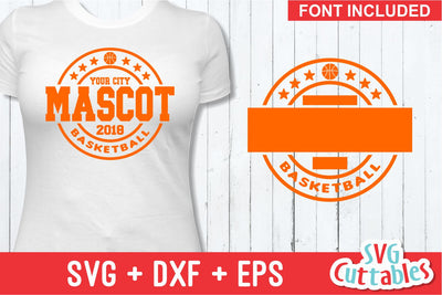 Basketball Template 008 SVG Svg Cuttables 