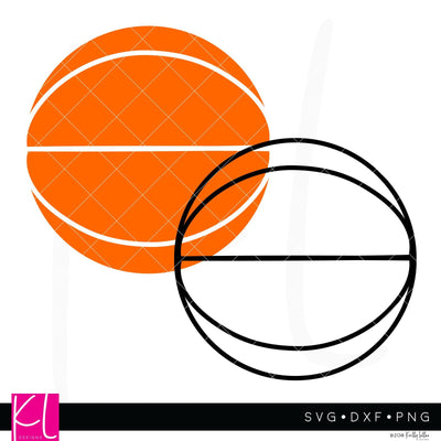 Basketballs SVG Kelly Lollar Designs 