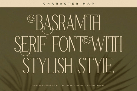 Basramle Typeface Font Storytype Studio 