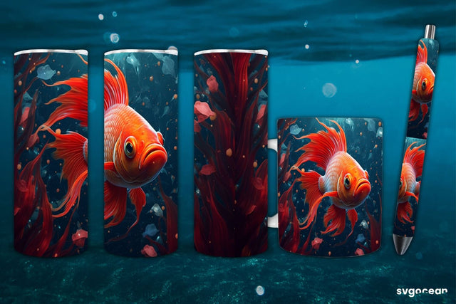 Bass Sublimation | Tumbler Wrap | Mug | Pen SVG SvgOcean 