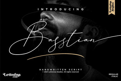 Basstian Font Letterena Studios 