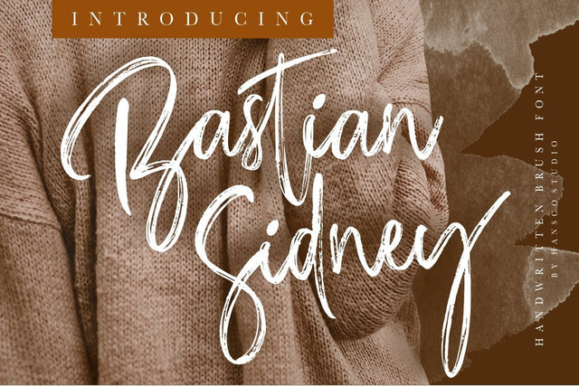 Bastian Sidney Font Hans Co 