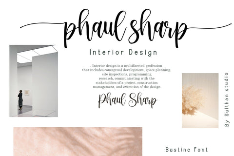 Bastline Font Sulthan studio 