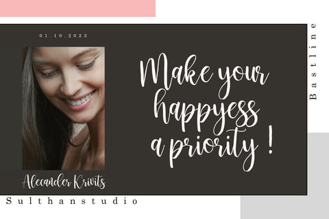 Bastline Font Sulthan studio 