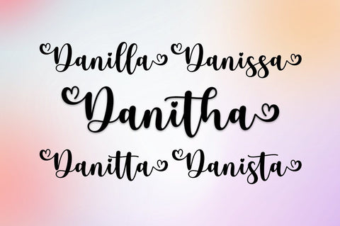 Bastrid Script Font Attract Studio 