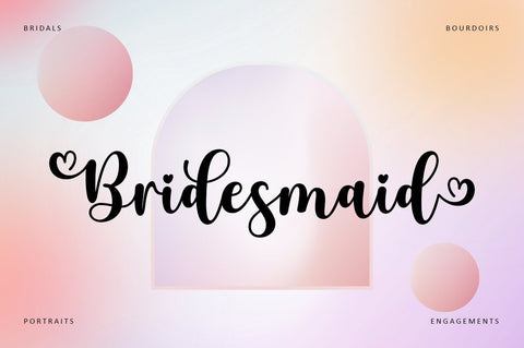 Bastrid Script Font Attract Studio 