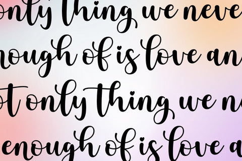 Bastrid Script Font Attract Studio 