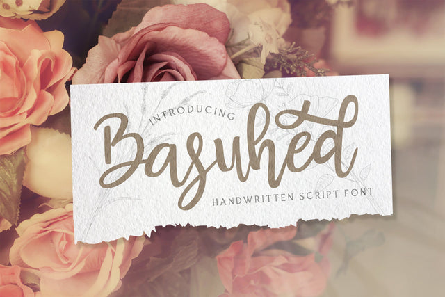 Basuhed - Handwritten Font Font StringLabs 
