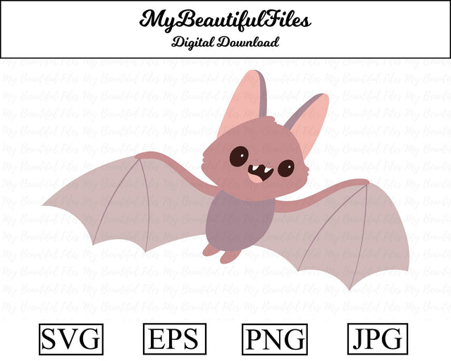 Bat - Animal SVG MyBeautifulFiles 