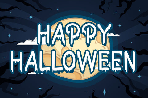 Bat Boo - Halloween Display Font Font AEN Creative Store 