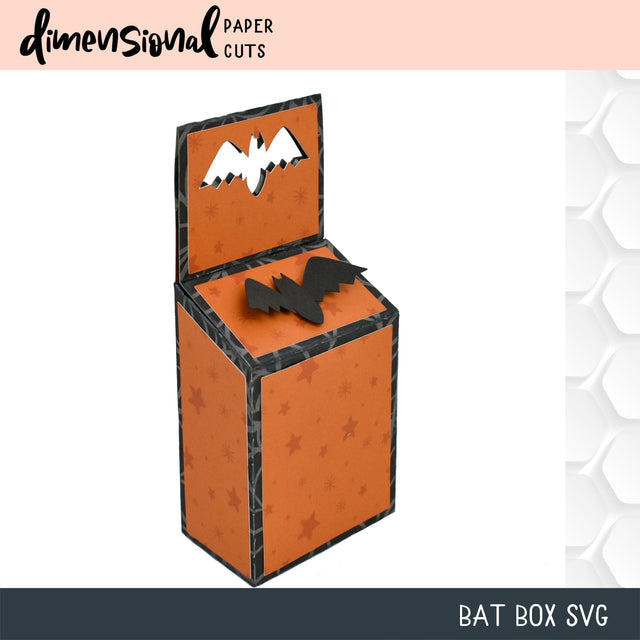 Bat Box 3D Paper Dimensional Paper Cuts LLC 