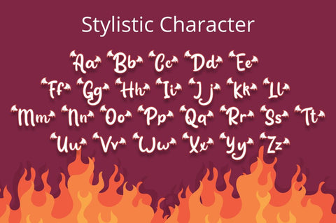Bat Devil - Halloween Font Font Attype studio 